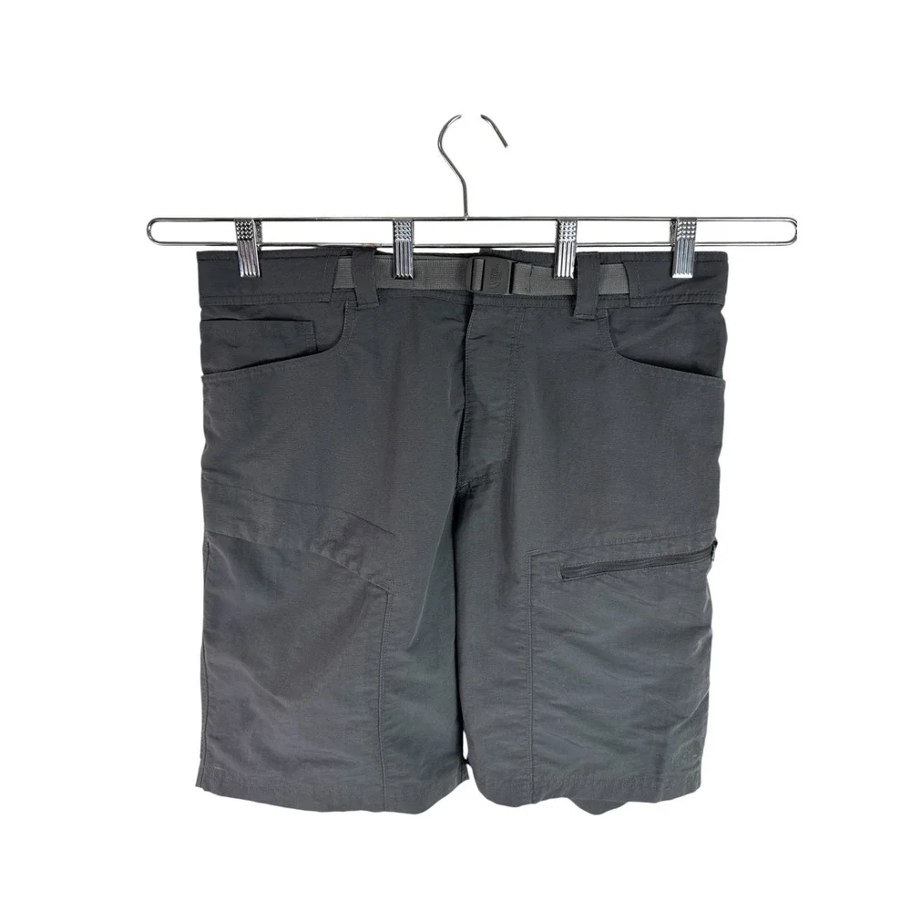 The North Face Men's‎ L Cargo Short 100% Nylon Gray 9